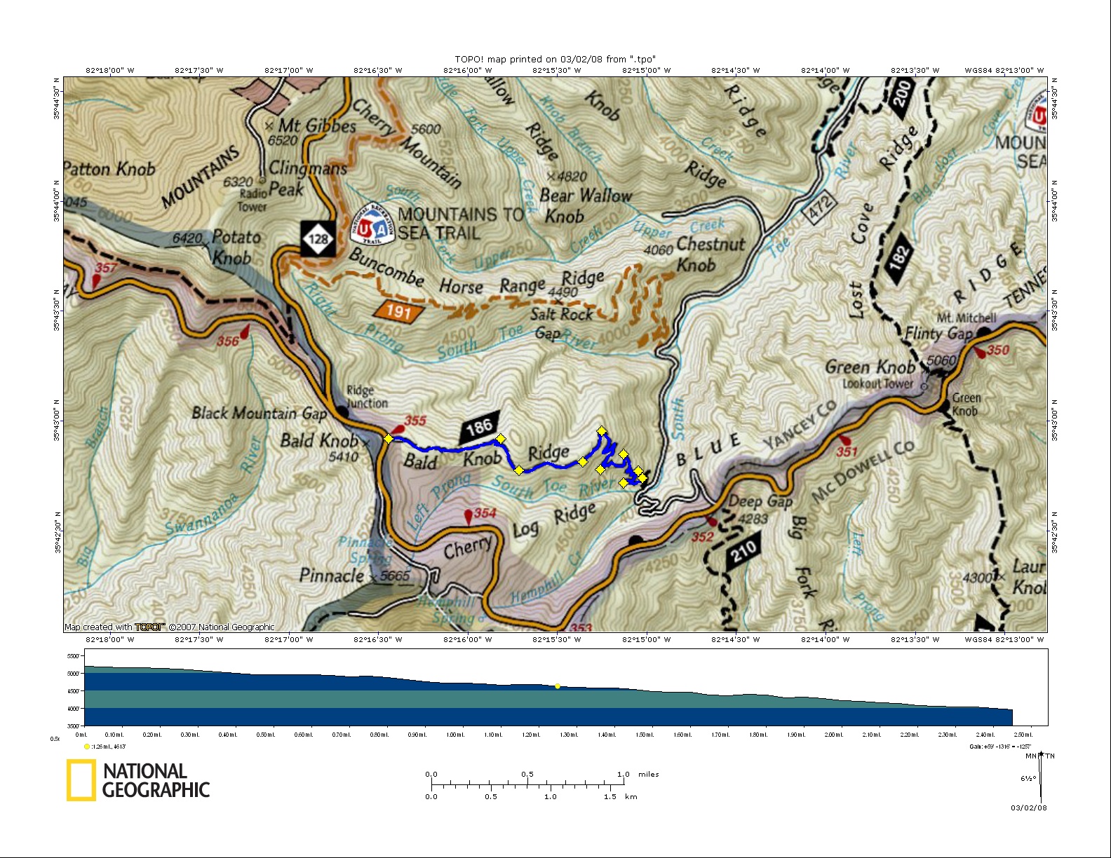 Bald Knob Ridge Trail